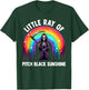 Little Ray Of Pitch Black Sunshine Death Rainbow Halloween Women T-Shirt - T-Shirt | Forest