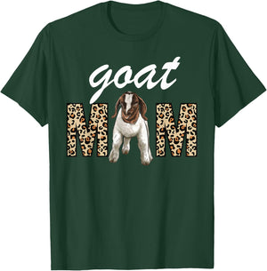 Show Boer Goat mom leopard, Boer Goat mom T-Shirt - T-Shirt | Forest