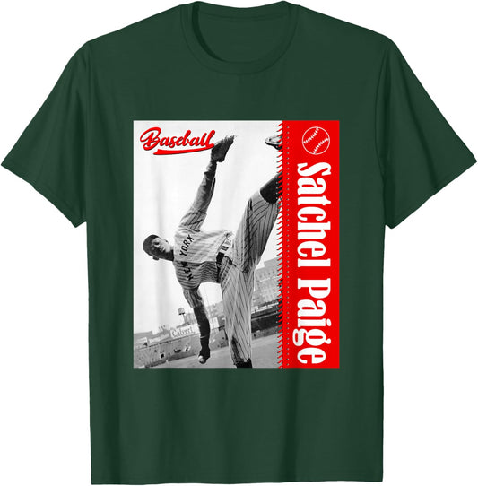 Satchel Paige_Baseball_077 T-Shirt - T-Shirt | Forest