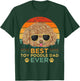 Retro Vintage Sunset Best Toy Poodle Dad Father's Day T-Shirt - T-Shirt | Forest