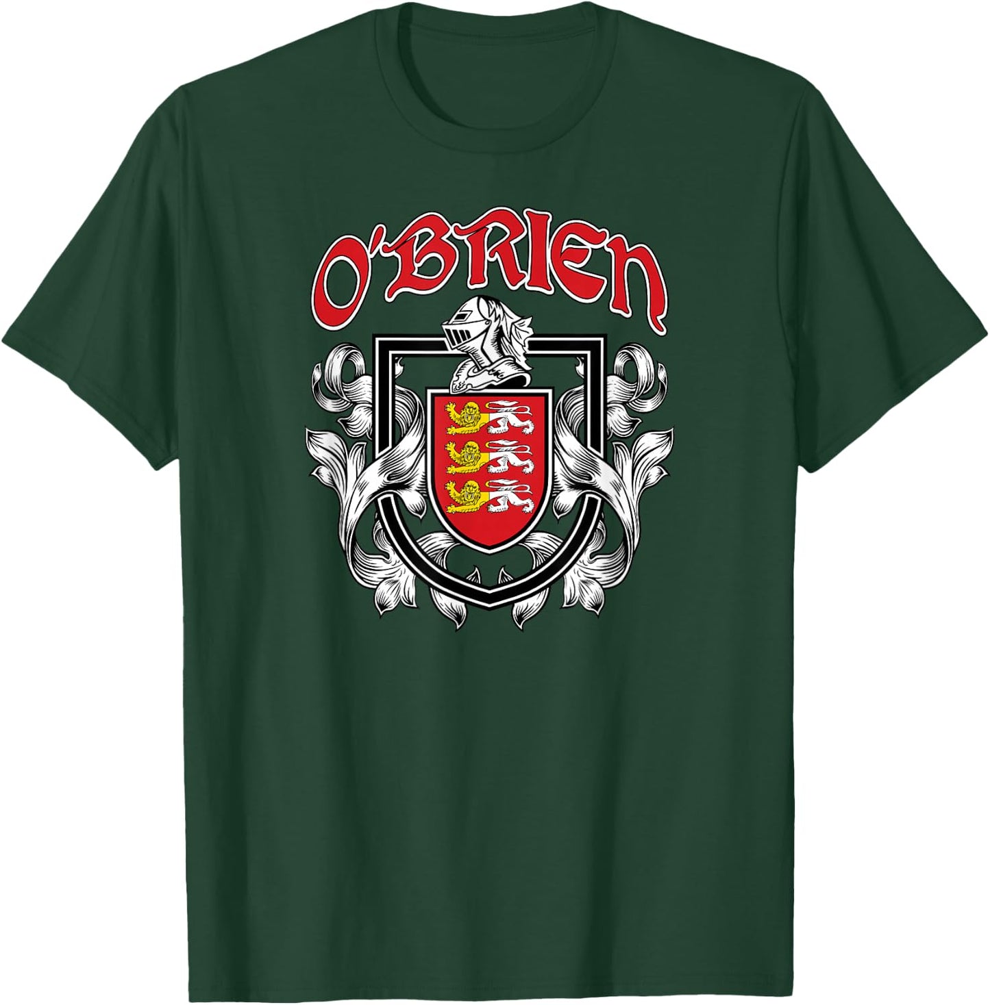 O'Brien Coat of Arms Irish Family Crest T-Shirt - T-Shirt | Forest