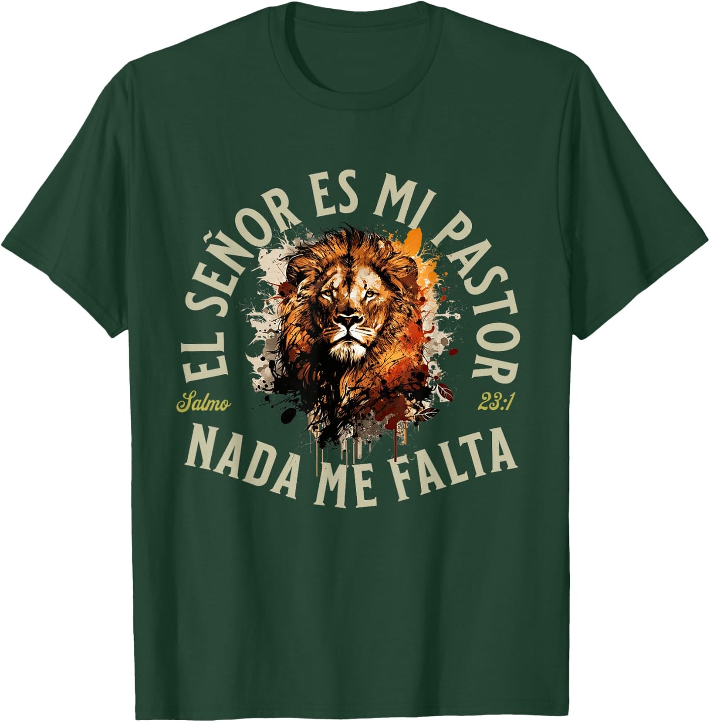 Christians Quote in Spanish Christian Bible Verse Quote T-Shirt - T-Shirt | Forest