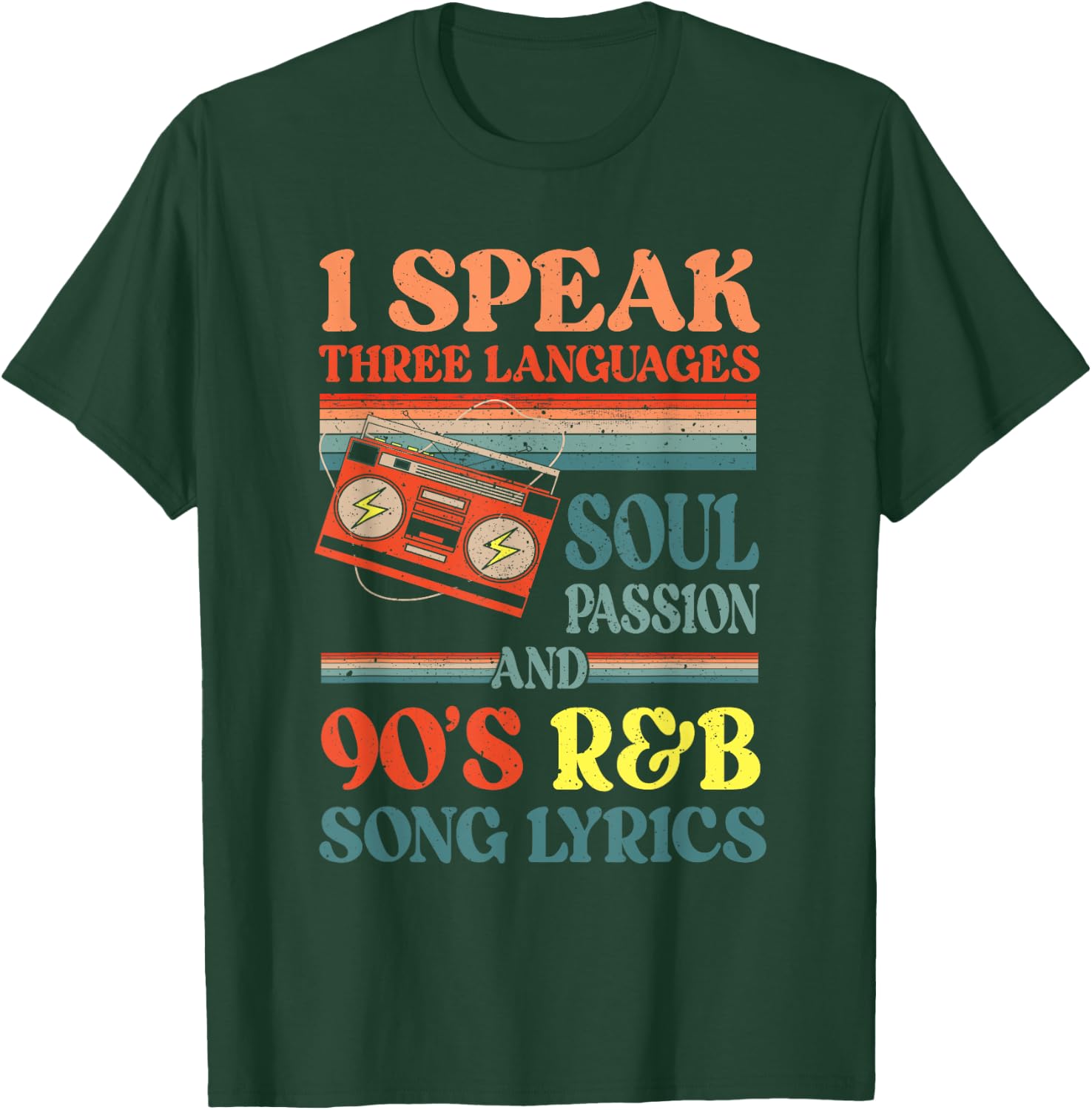 R&B Artist girls Vintage 90 s r and b graphic T-Shirt - T-Shirt | Forest