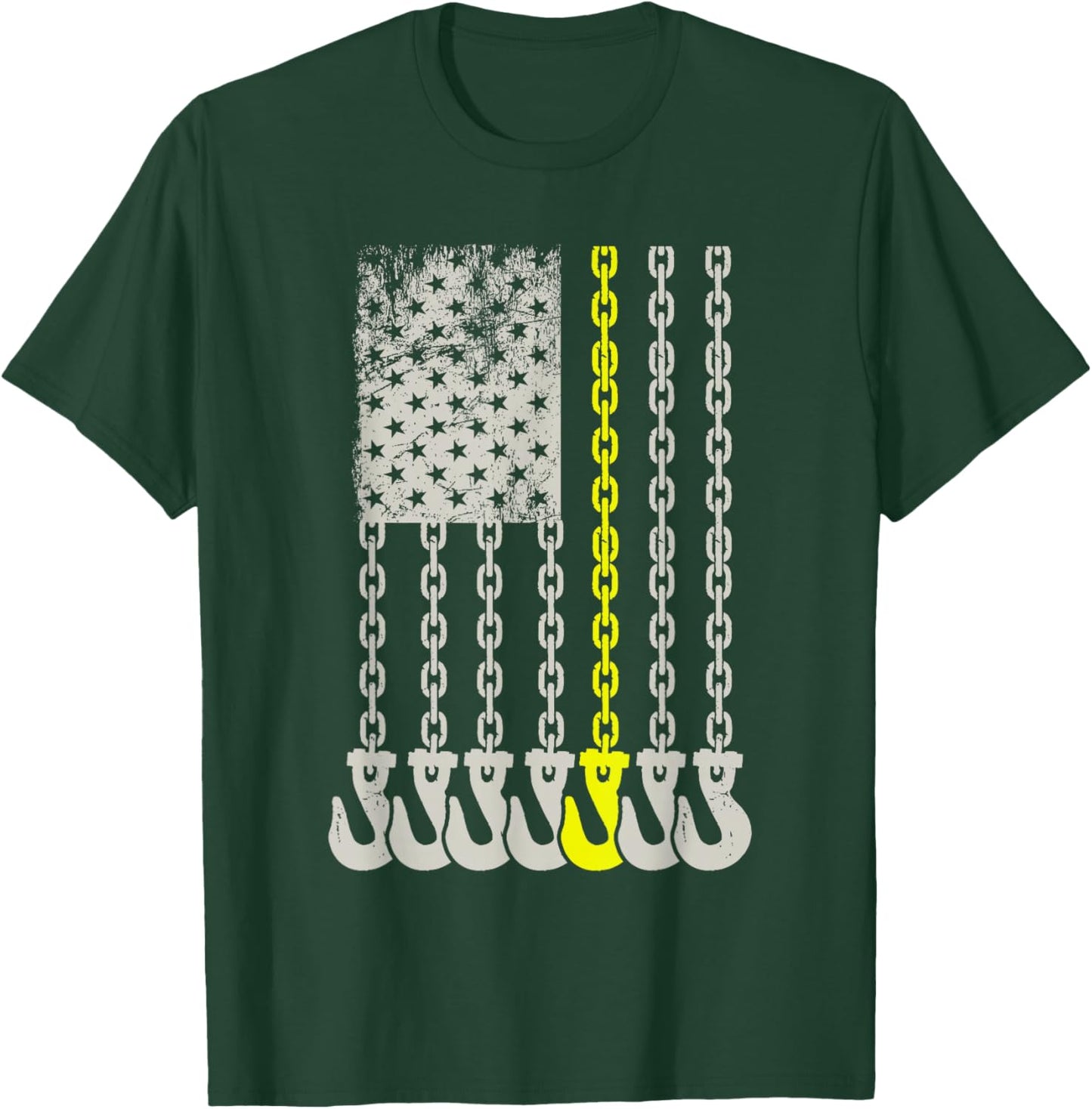 Tow Truck Driver Tow Truck Operator Towing Wrecker T-Shirt - T-Shirt | Forest