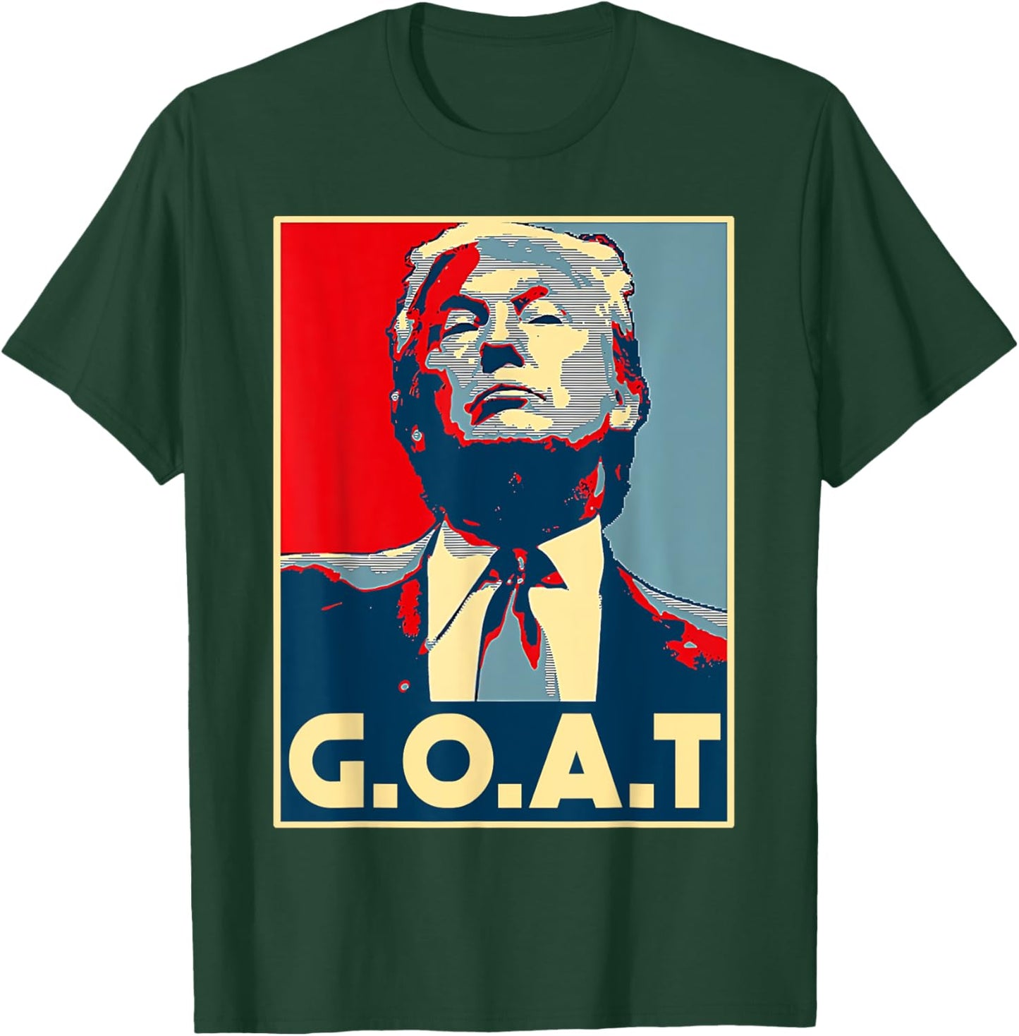 Trump G.O.A.T 2024 Election 2024 Shirt Trump's Coming Back T-Shirt - T-Shirt | Forest