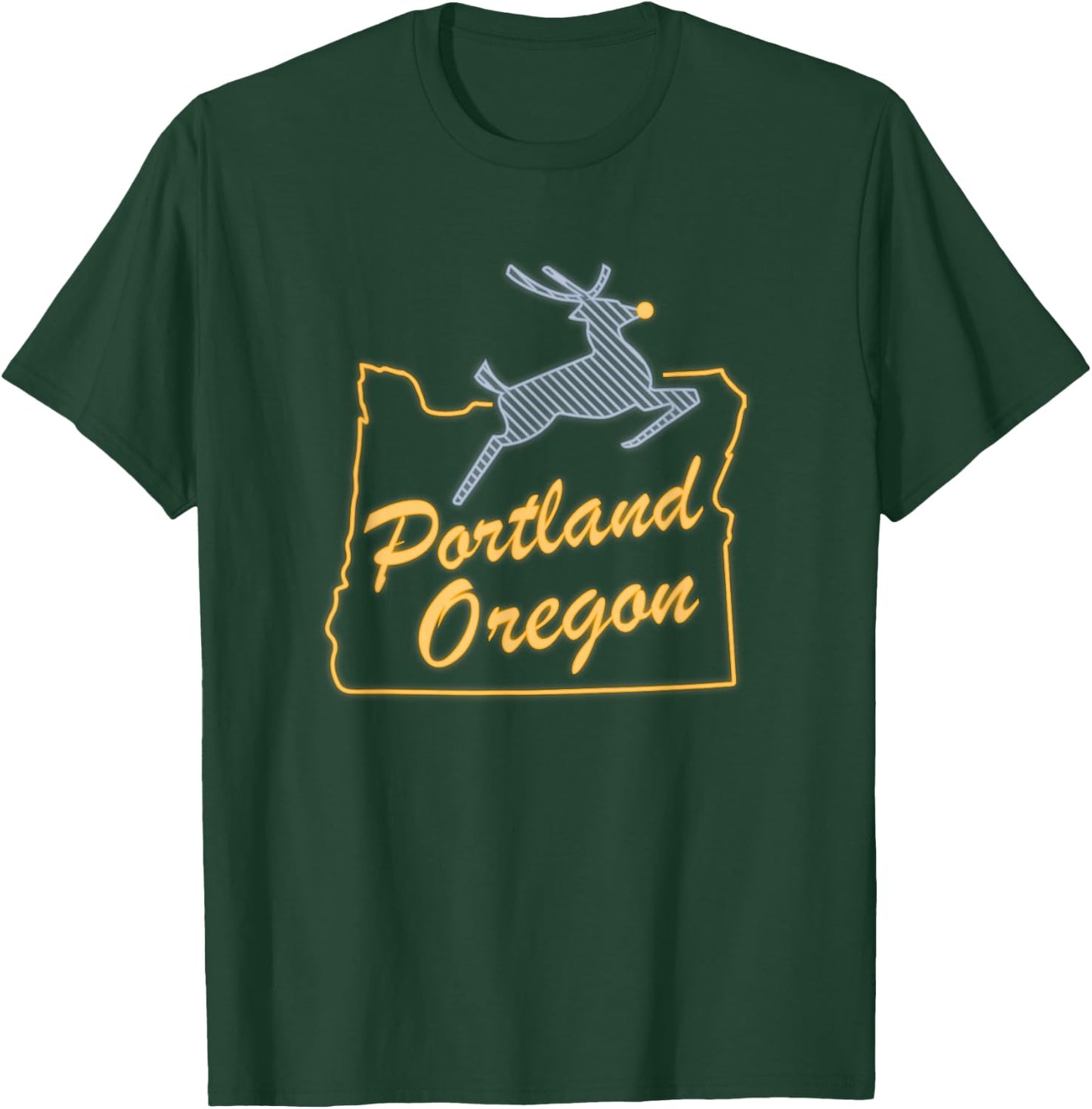 Portland Oregon T-Shirt - T-Shirt | Forest