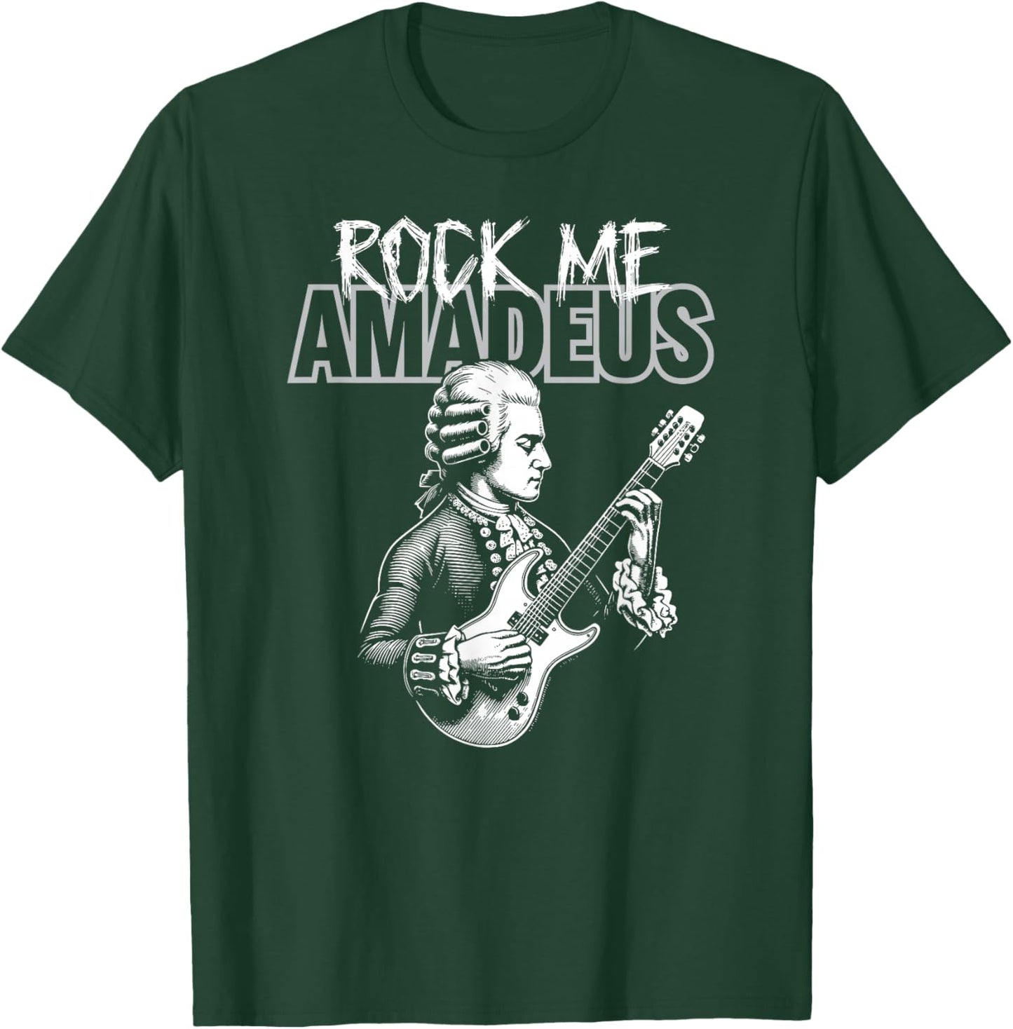 Rock Me Wolfgang Amadeus Mozart Funny T-Shirt - T-Shirt | Forest
