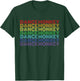 Dance Monkey Rainbow Color Text Gift Music Fan Lover T-Shirt - T-Shirt | Forest