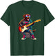 Chocolate Lab Electric Guitar Funny Dog Rock Band Musician Women Kids T-Shirt - T-Shirt | Forest
