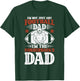 I'm The Cornerback Dad Of A Football Cornerback Father T-Shirt - T-Shirt | Forest