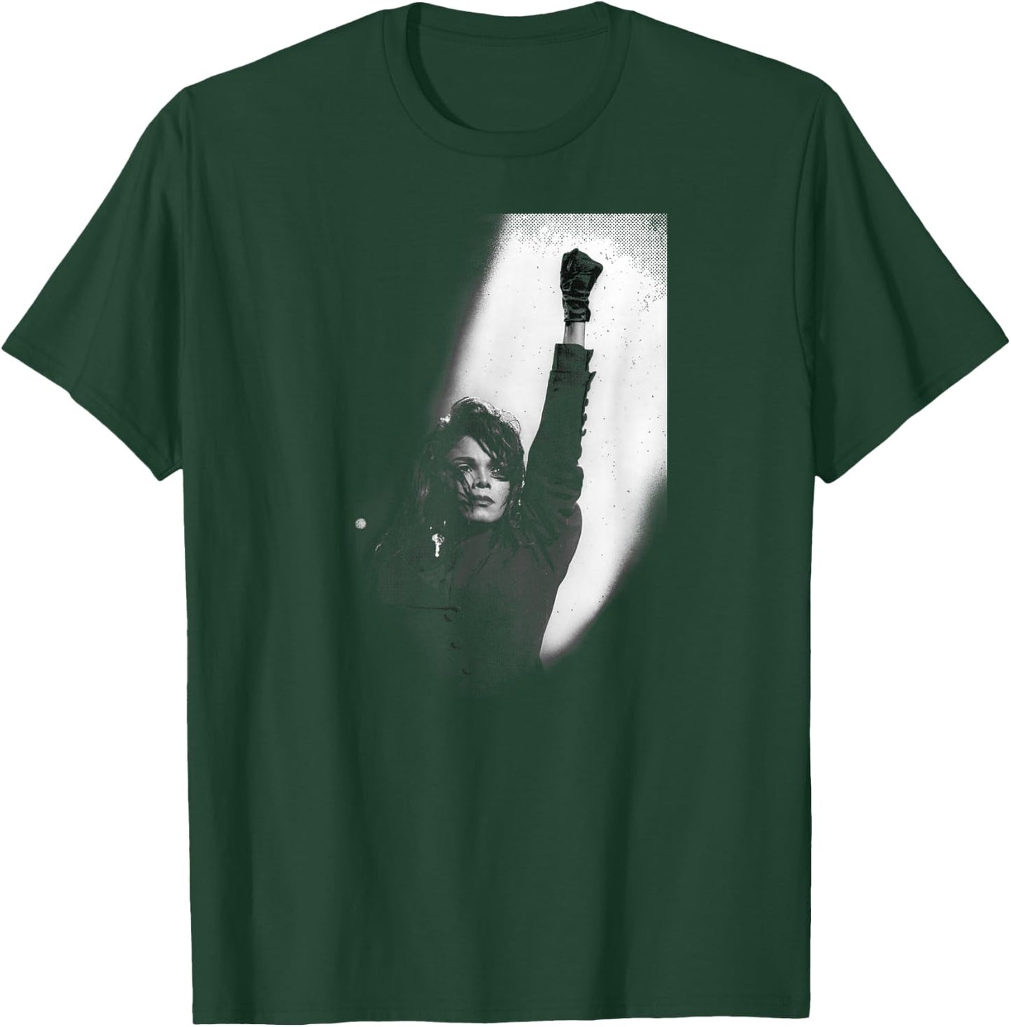 Janet Jackson Performing Live by Stephen Wright T-Shirt - T-Shirt | Forest