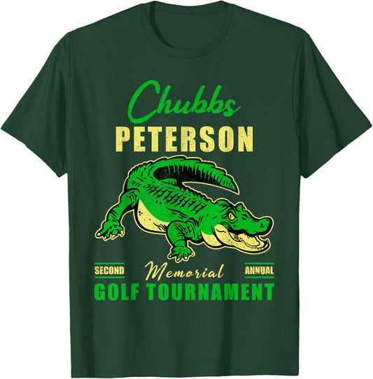 Chubbs Funny Animal Vintage Sports Movies Awesome Golfs T-Shirt - T-Shirt | Forest
