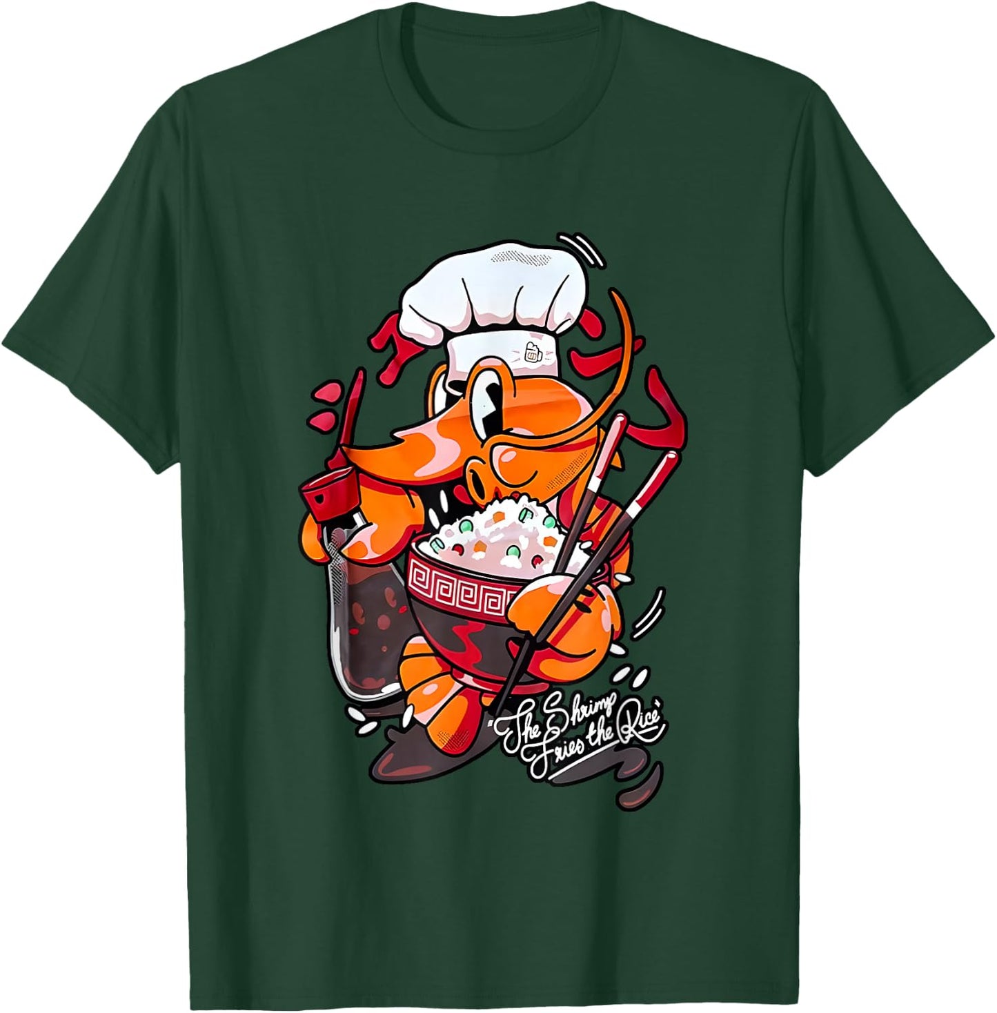 Cold Ones The Shrimp Fried Rice T-Shirt - T-Shirt | Forest
