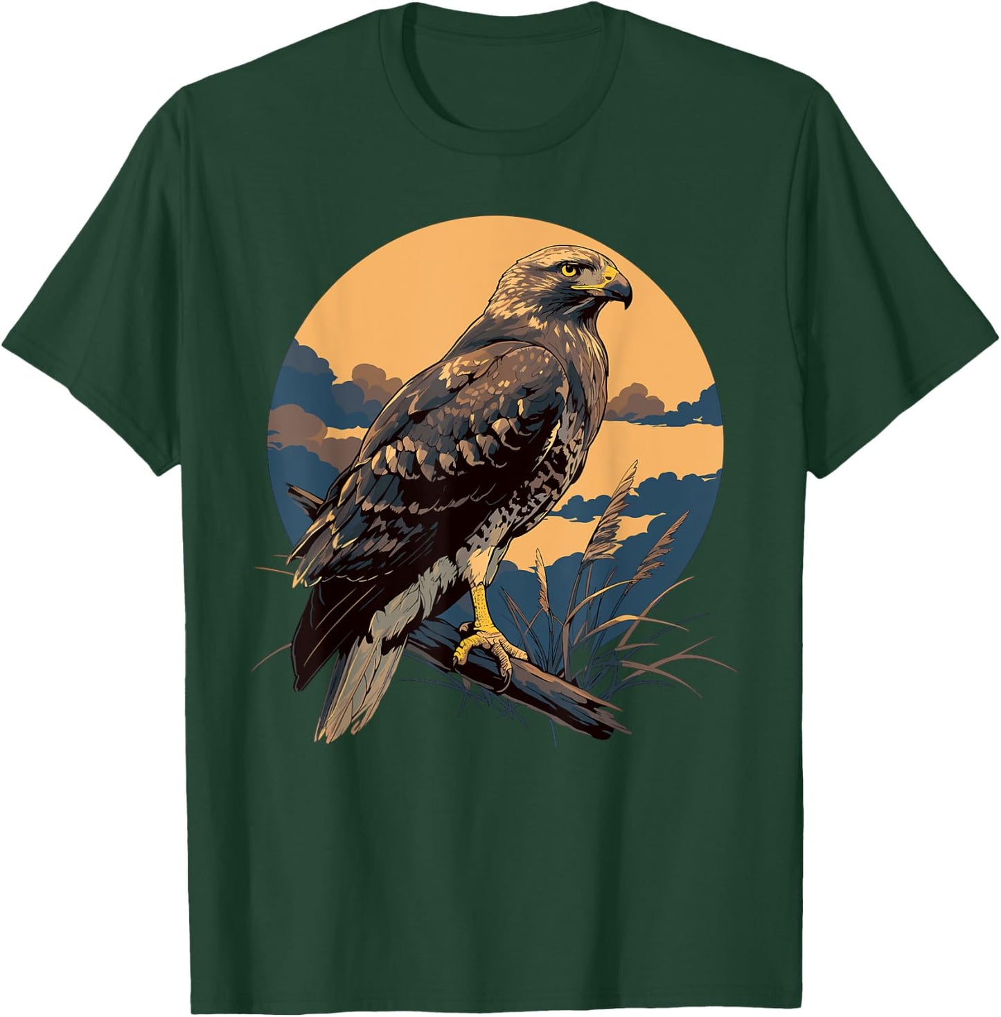 Hawks Hawk T-Shirt - T-Shirt | Forest