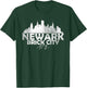 Newark New Jersey NJ | Brick City Skyline T-Shirt - T-Shirt | Forest