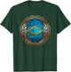 Vesica Piscis Chalice Well Celtic Sacred Geometry T-Shirt - T-Shirt | Forest