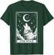 Tarot Card Vintage Crescent Moon Wolf Animal Lovers T-Shirt - T-Shirt | Forest
