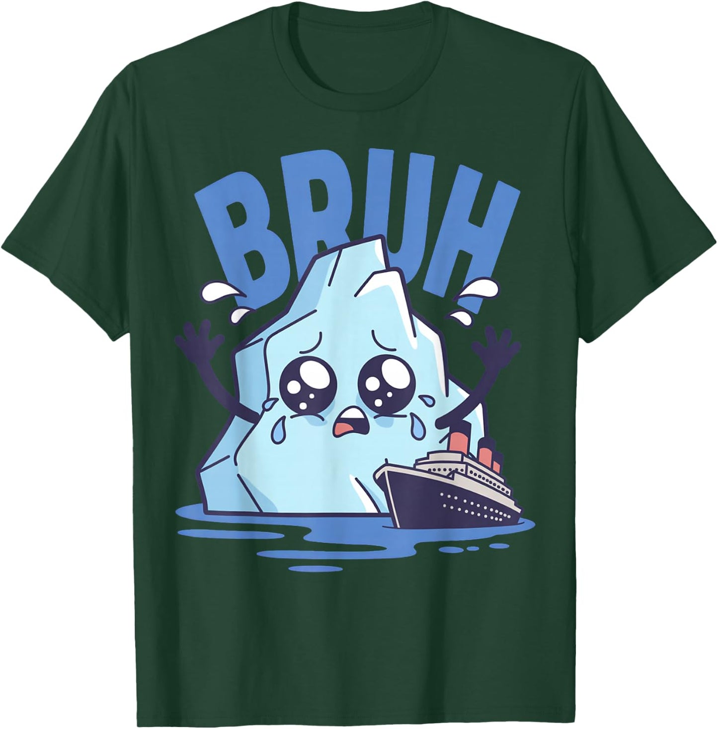 Funny Titanic Iceberg T-Shirt - T-Shirt | Forest