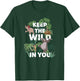 Disney The Jungle Book Keep The Wild in You Group Poster T-Shirt - T-Shirt | Forest