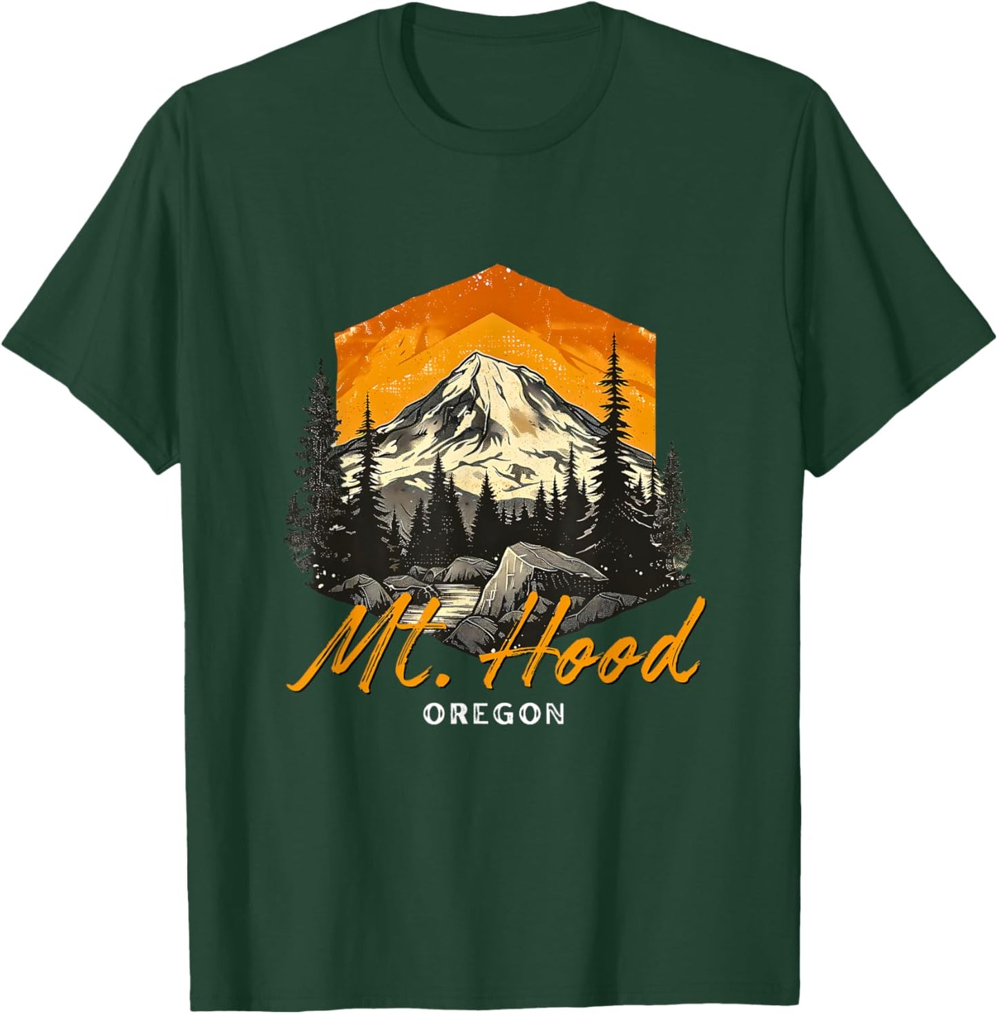 Mount Hood Souvenir / Mt. Hood T-Shirt - T-Shirt | Forest