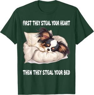 Papillon Sleeping Pajamas Nightgown T-Shirt - T-Shirt | Forest