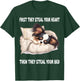 Papillon Sleeping Pajamas Nightgown T-Shirt - T-Shirt | Forest