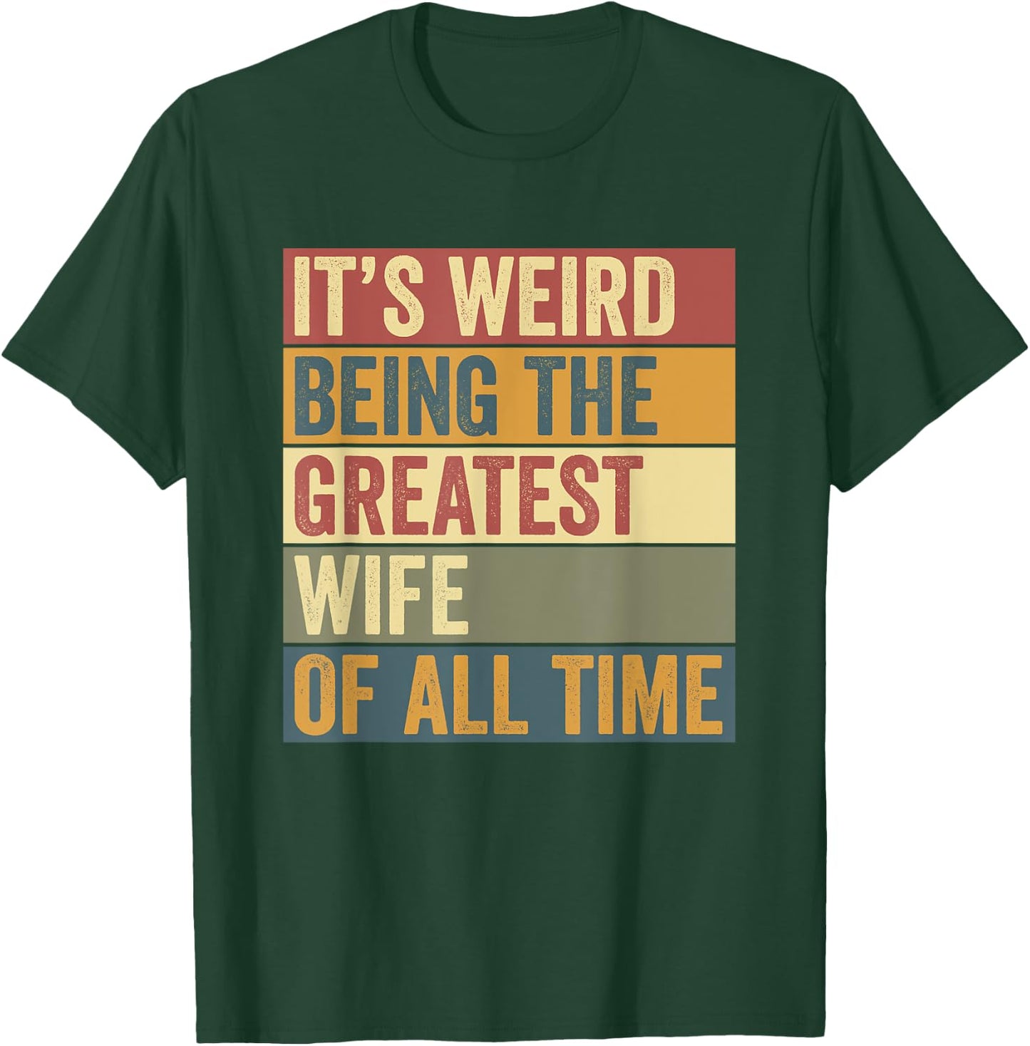 Cartba Husband & Wife Co. Funny Greatest Wife Saying T-Shirt - T-Shirt | Forest