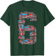 Firetruck 6 Year Old Boy 6th Birthday Fire Truck Fireman 6 T-Shirt - T-Shirt | Forest