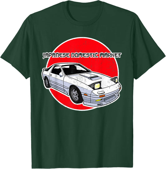 JDM Japan Motorsport Tuning Car Legend 90s T-Shirt - T-Shirt | Forest