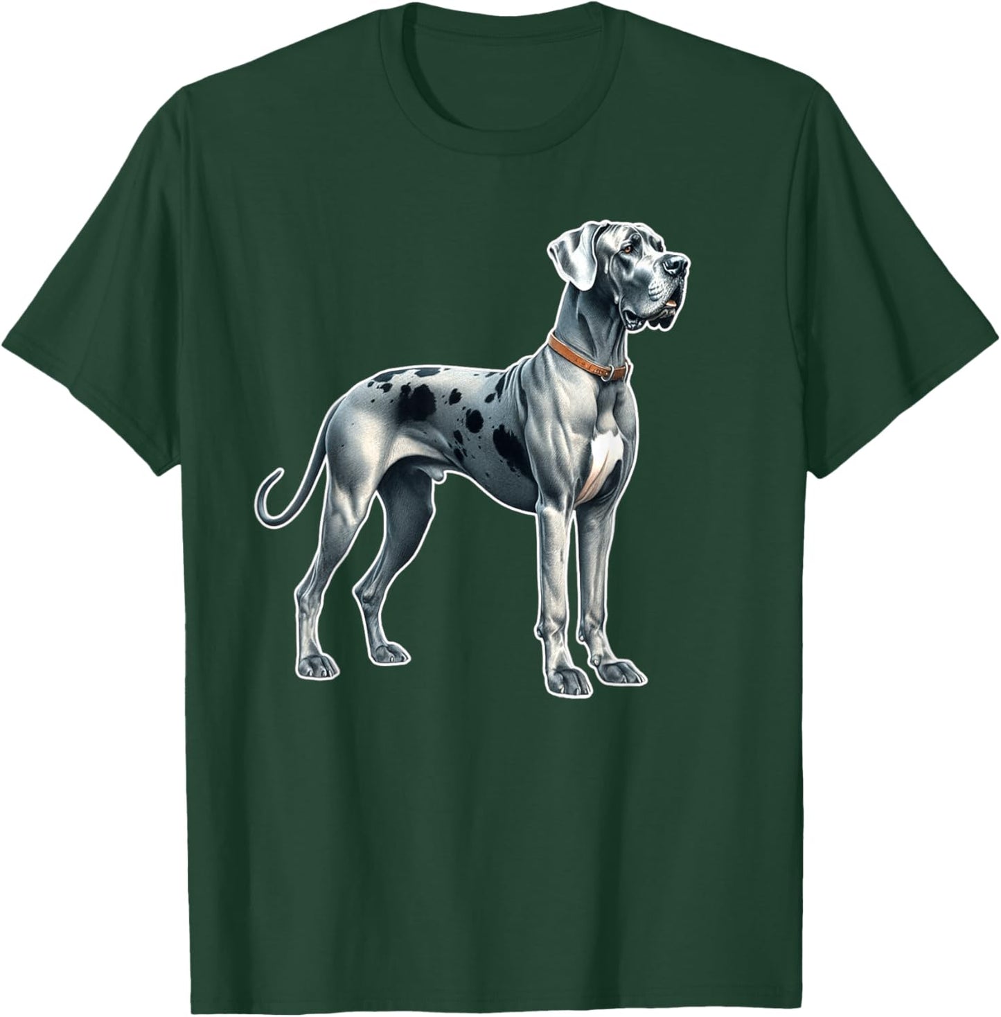 Great Dane Dog T-Shirt - T-Shirt | Forest