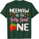 Meemaw Of The Berry Sweet One Strawberry First Birthday T-Shirt - T-Shirt | Forest