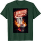 I Survived My Colonoscopy Survivor Fire Fun Hospital Patient T-Shirt - T-Shirt | Forest