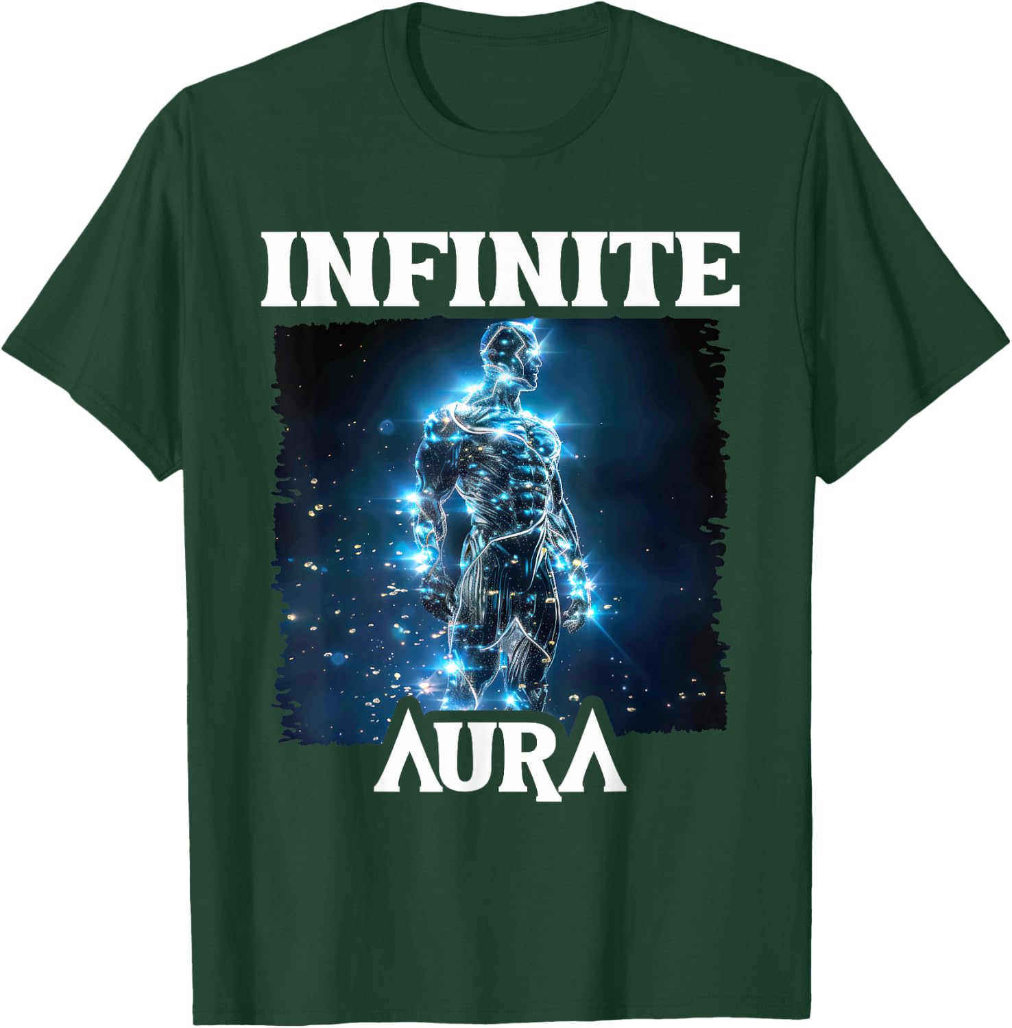 Infinite Aura Points Max Level Meme Funny Aura T-Shirt - T-Shirt | Forest