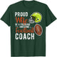 Proud Wife Of A Football Coach Wife Football Coach's Wife T-Shirt - T-Shirt | Forest