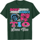 Burnouts or Bows Tio Loves You Gender Reveal Party T-Shirt - T-Shirt | Forest