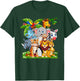 14 Animals Wildlife Birthday Party Safari Off To The Zoo T-Shirt - T-Shirt | Forest