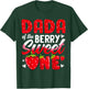 Dada Of The Berry Sweet One Strawberry 1st Birthday T-Shirt - T-Shirt | Forest