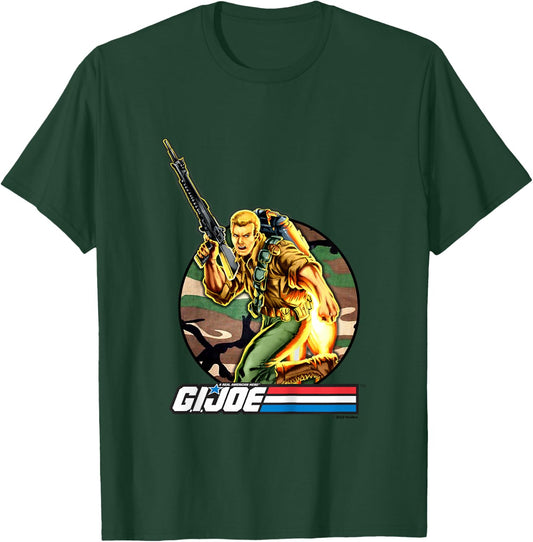 G.I. Joe A Real American Hero Jet Pack Action Retro Portrait T-Shirt - T-Shirt | Forest
