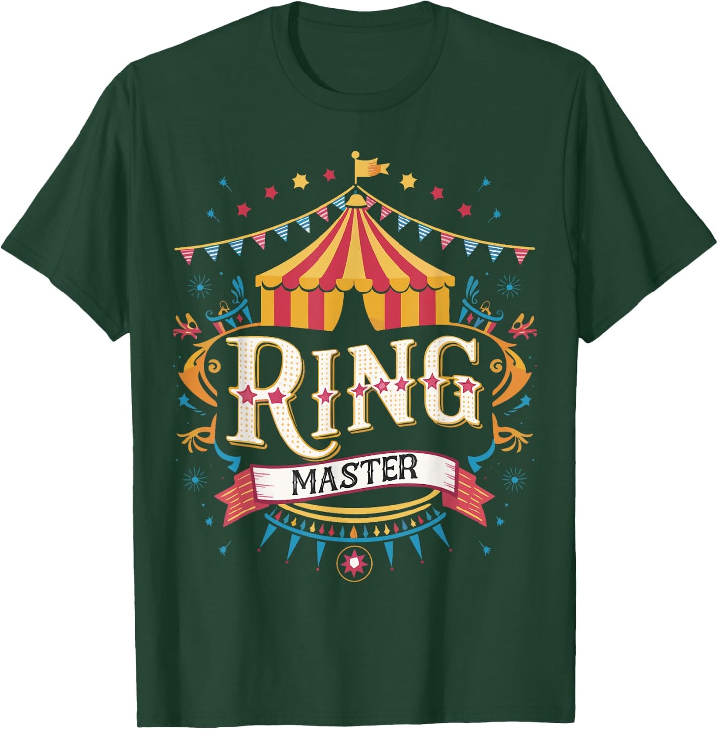 Circus Ring Master Carnival T-Shirt - T-Shirt | Forest