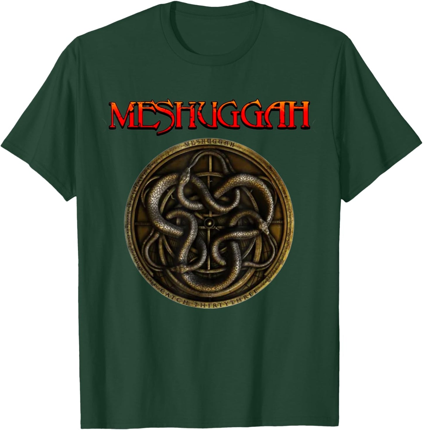 Christmas gifts for Meshuggah lovers - Men Design Meshuggah T-Shirt - T-Shirt | Forest
