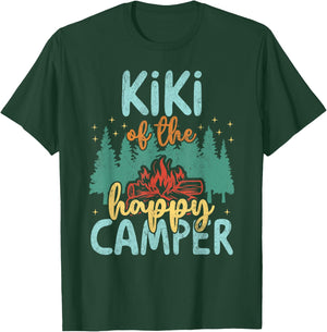 Kiki of Happy Camper 1st Birthday Party Retro Kiki T-Shirt - T-Shirt | Forest