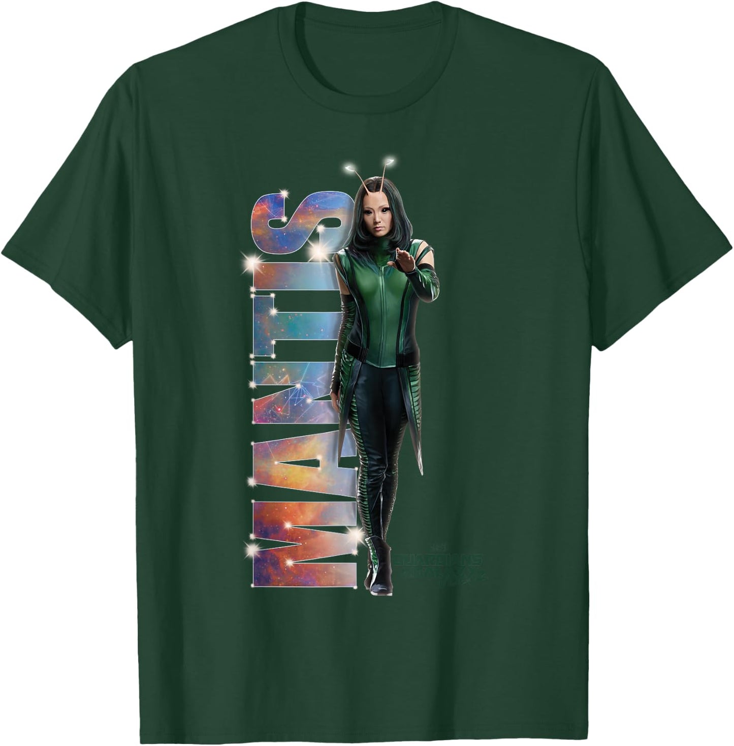 Marvel Guardians of The Galaxy Vol 2 Mantis Cosmic Portrait T-Shirt - T-Shirt | Forest
