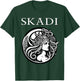 Skadi Norse Goddess T-Shirt - T-Shirt | Forest