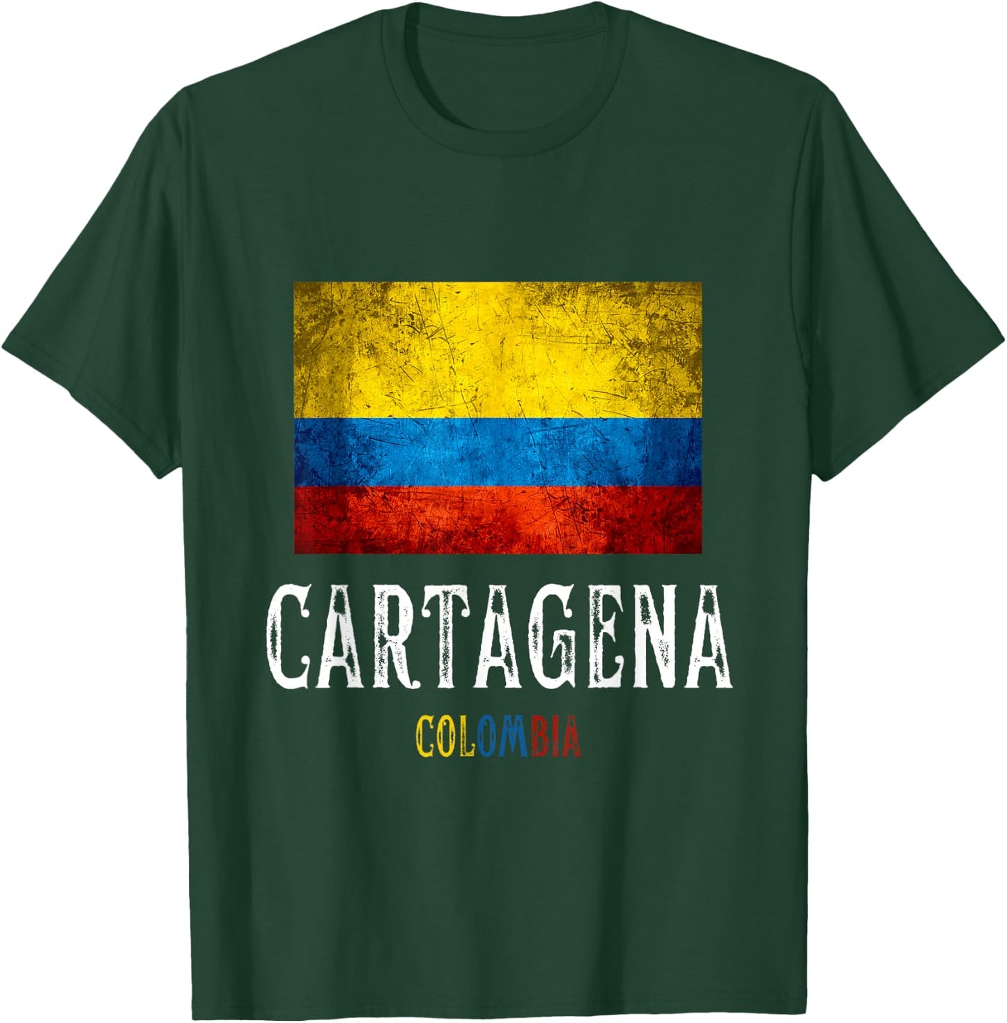Cartagena de Indias Colombia / Cartagena T-Shirt - T-Shirt | Forest
