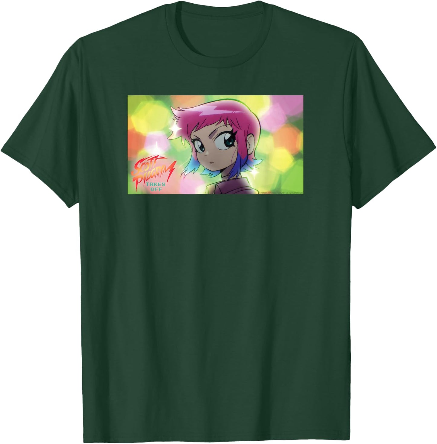 Scott Pilgrim Takes Off Ramona Flowers T-Shirt - T-Shirt | Forest