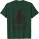 Tarot Card Death Black Cat Occult Satanic Mystical Cat T-Shirt - T-Shirt | Forest