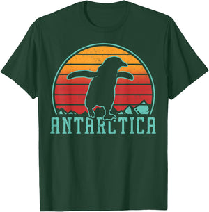 Antarctica Continent - Penguin - Penguins South Pole T-Shirt - T-Shirt | Forest
