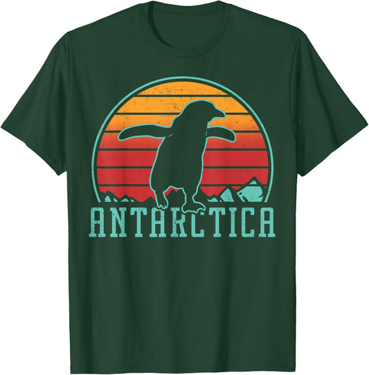 Antarctica Continent - Penguin - Penguins South Pole T-Shirt - T-Shirt | Forest