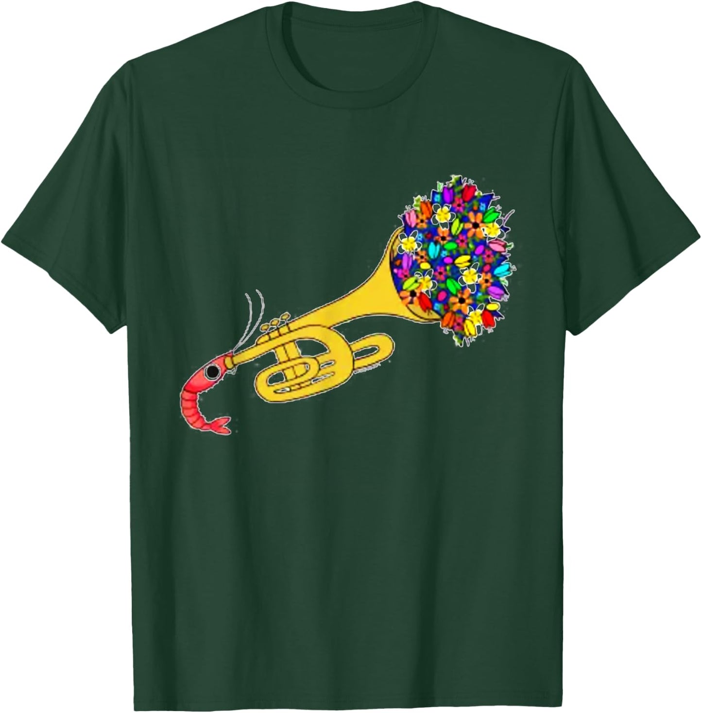 Trumpet Shrimp T-Shirt - T-Shirt | Forest
