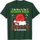 Santa Xmas Pajamas Be Nice To The Infusion Nurse Christmas T-Shirt - T-Shirt | Forest